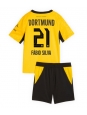 Otroške Nogometnih dresov Borussia Dortmund Fabio Silva #21 Domači 2026-27 Kratki rokavi (+ hlače)